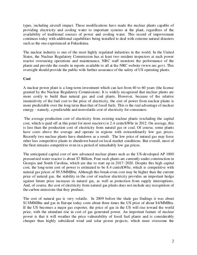 Four Seasoned Nuclear Scientists Endorse Nuclear Energy Push by Four Climate Scientists Slide 2