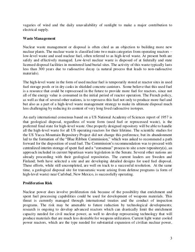 Four Seasoned Nuclear Scientists Endorse Nuclear Energy Push by Four Climate Scientists Slide 3