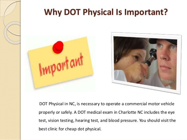 Dot Physical Eye Exam Chart