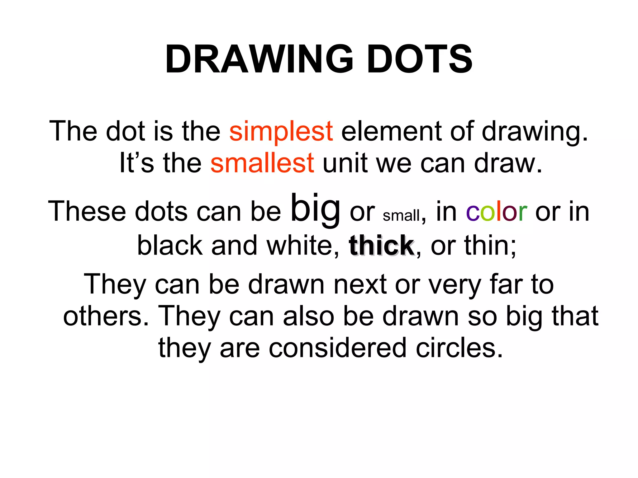 Dots in Art | PPT