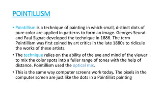 Dots in art | PPTX