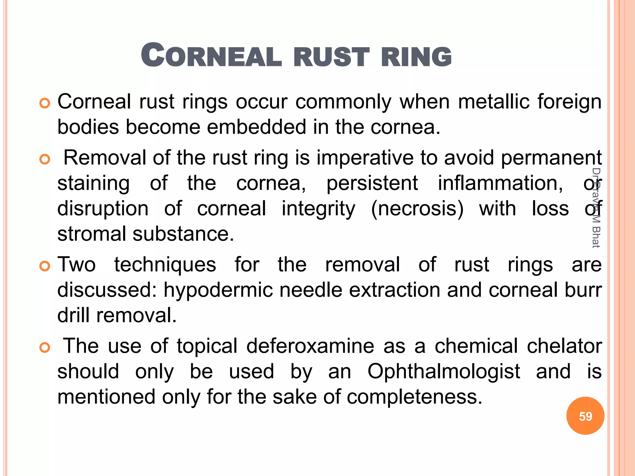 Dots spots lines and rings in ophthalmology | PPTX
