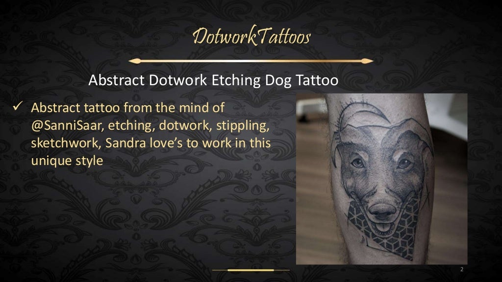 Dotwork tattoos