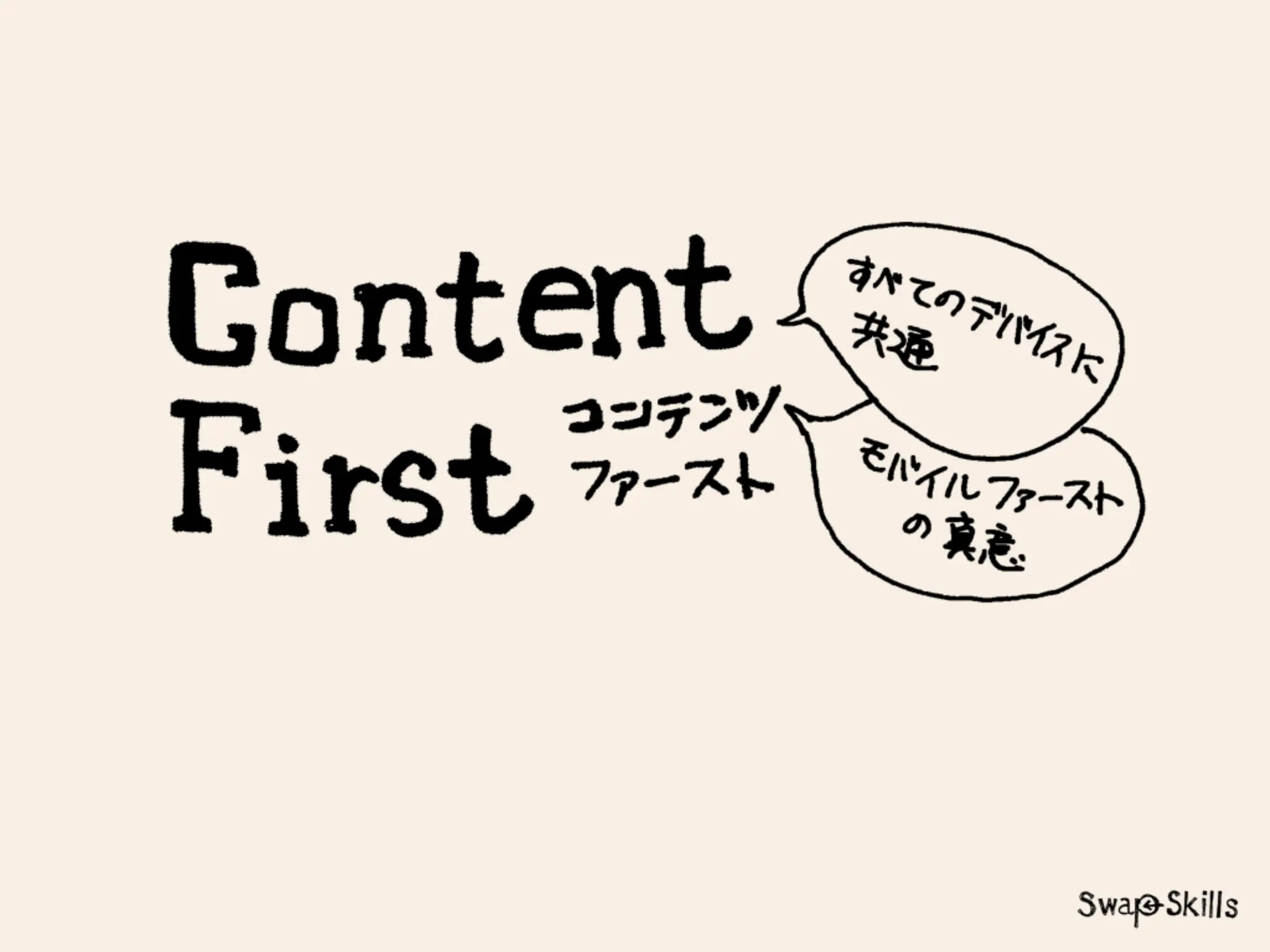 「Mobile First:モバイルファースト」が意味する今後のWebコミュニケーションデザイン