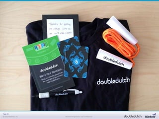 Page 26
© 2013 Marketo, Inc. Marketo Proprietary and Confidential
Dd tshirt photo
Or the MPI packets
 