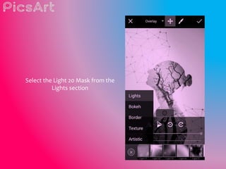 Select the Light 20 Mask from the
Lights section
 