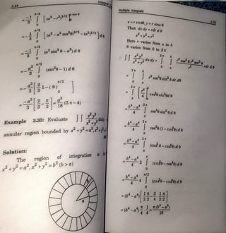 Integral Rdr Double integral using polar coordinates | PDF