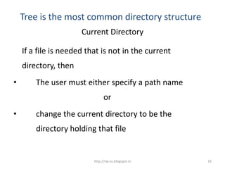 Double level directory structure 55(1) | PPTX