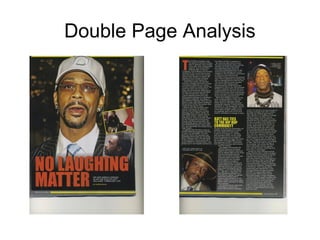 Double Page Analysis

 
