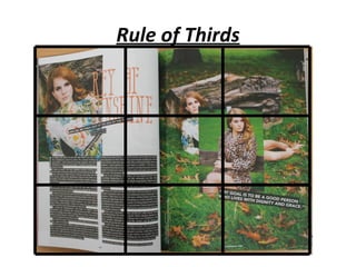 Rule of Thirds
 