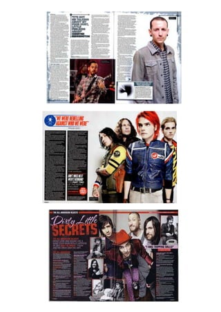 Double page spread overview