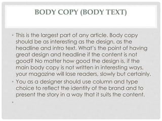 Double page spreads | PPTX