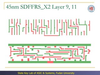 45nm SDFFRS_X2 Layer 9, 11 