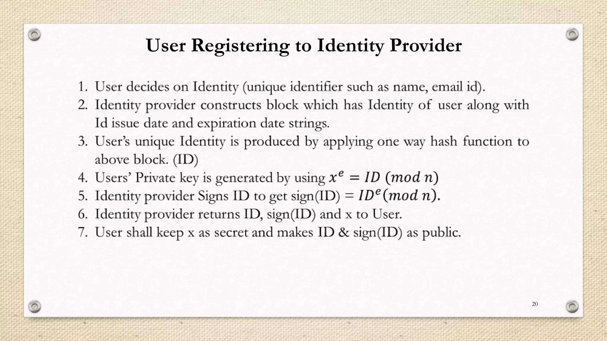 User Registering to Identity Provider

20

 