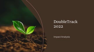 DoubleTrack
2022
 