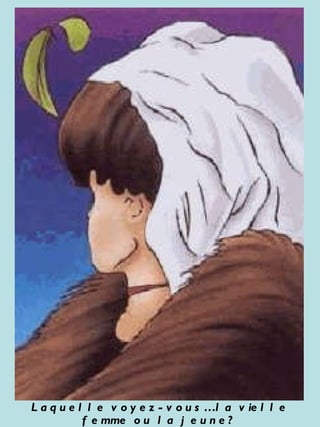 Laquelle voyez-vous… la vielle femme ou la jeune? 