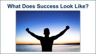 What Does Success Look Like?
 