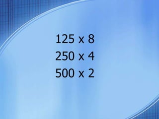 Doubling and halving with multiplication | PPTX