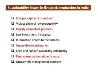 Doubling Farmers’ Income through animal agriculture: Need for policy change