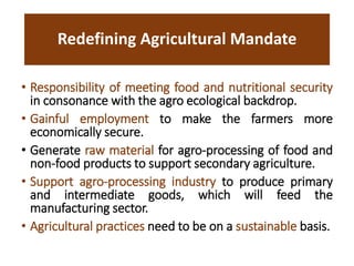 Doubling Farmers’ Income through animal agriculture: Need for policy change