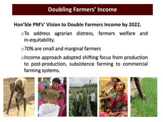 Doubling Farmers’ Income through animal agriculture: Need for policy change