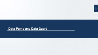 PAGE31PAGE31
Data Pump and Data Guard
 