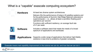 The Exascale Computing Project and the future of HPC | PDF