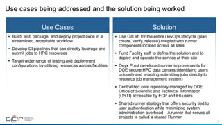 The Exascale Computing Project and the future of HPC | PDF