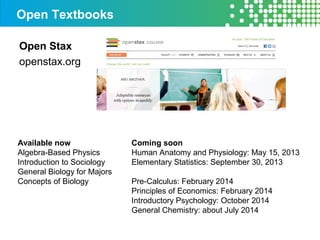 Real Opentext Book OER & Open Textbooks | PPT