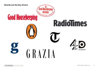 Brands are the key drivers
Digital media strategies 2014 20
 