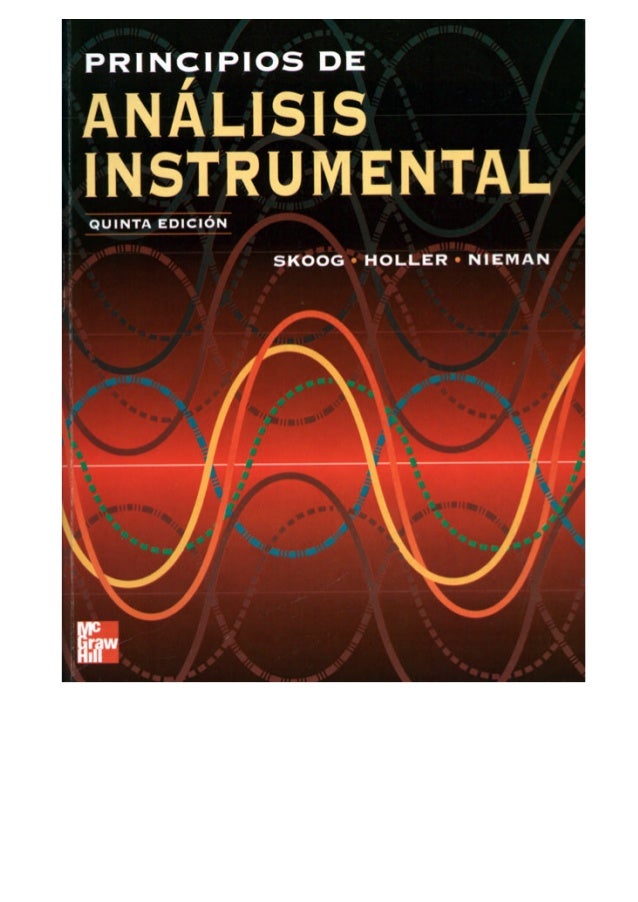 Resultado de imagen para Principios de análisis instrumental. Skoog. 5ed.