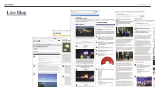 Sourcefabric Presentation name
Live Blog
 
