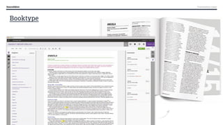 Sourcefabric Presentation name
Booktype
 