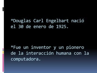 Mouse Genio El genio detras del mouse | PPTX