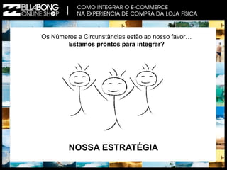 Os Números e Circunstâncias estão ao nosso favor… 
Estamos prontos para integrar? 
NOSSA ESTRATÉGIA 
 