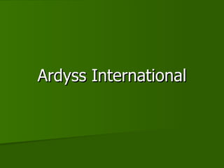 Ardyss International 