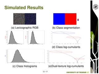 Simulated Results



  (a) Lexicographic RGB                (b) Class segmentation




                                   ...