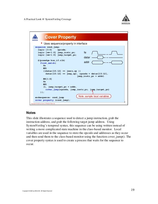 A Practical Look at SystemVerilog Coverage