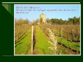 Torre dos Mouros- Teria servido de refugio aquando das incursões mouriscas 
