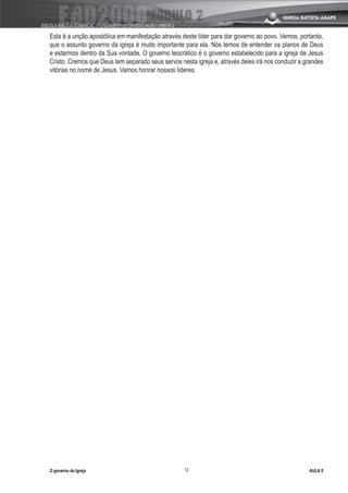 Doutrina Da Igreja Modulo 2