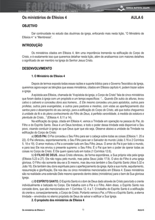 Doutrina Da Igreja Modulo 2