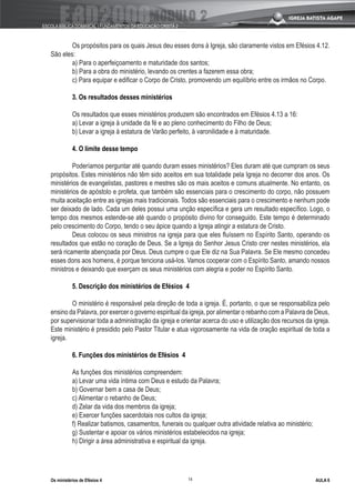 Doutrina Da Igreja Modulo 2