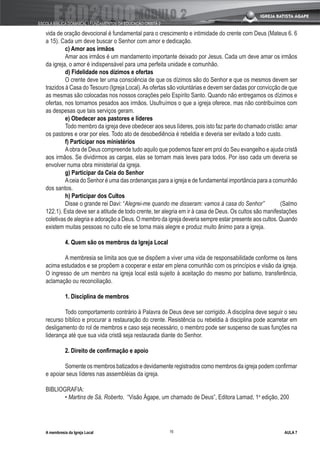 Doutrina Da Igreja Modulo 2