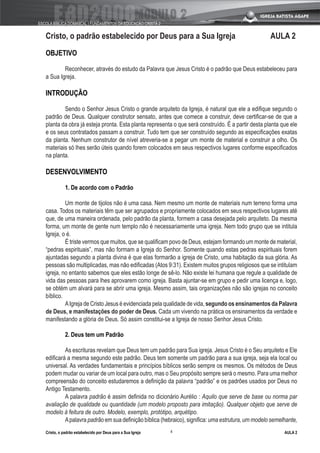 Doutrina Da Igreja Modulo 2