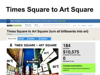 Times Square to Art Square
 
