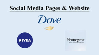 Social Media Pages & Website
 