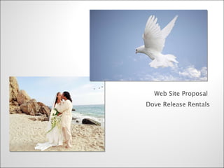 Web Site Proposal  Dove Release Rentals 