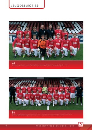 22
22 p r e s e n t a t i e g i d s 2 0 1 0 - 2 0 1 1
JeugdseLeCties
A1Achteraan staand v.l.n.r.: Max Nijland, Vincent van Manen, Hans Outshoven (leider), David Wagensveld (trainer), Rob McDonald (technisch manager), Taco Kooijstra, Erik van der Putten.
Vooraan staand v.l.n.r. Robert Scherrenburg, Joost Rentenaar, Donovan Rijlaarsdam, Robin van Leeuwen, Rik Heyting, Melchior Smit, Kelvery Passial, Nico van Kesteren.
B1Staand v.l.n.r.: Jan de Haan (trainer), Lester Scholte, Steven Nuis, David Scholte, Tim Boogers, Jan Sterkenburg, Jacco van de Bovenkamp, Nico de Jong, Lars van Ginkel, Stephan Lex, Harm Jan Haan,
Ruben Rentenaar, Rob McDonald (technisch manager).
Zittend v.l.n.r.: Renaldo van de Brink, Leon Parrin, Stephan van Dijk, Gerard Diepeveen, Michel de Kruif, Edwin Elbertsen, Bram van Triest, Jacco van de Brink, Daan Koenen.
DOVO_PG_2010.indd 22 11-8-2010 15:23:35
 