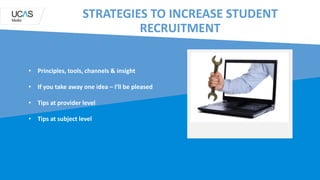 Student recruitment strategies for the new age
