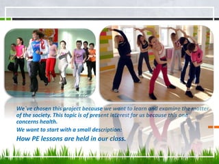 We`ve chosen this project because we want to learn and examine the matter
of the society. This topic is of present interes...